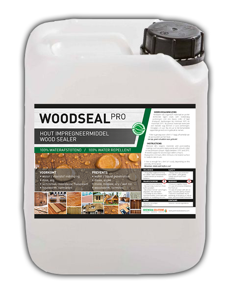 Woodseal Pro - hout behandelen impregneren waterdicht maken