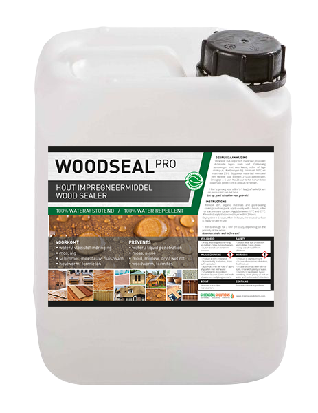 Woodseal Pro, hout waterdicht maken, hout impregneren, hout impregneer spray, hout nano spray